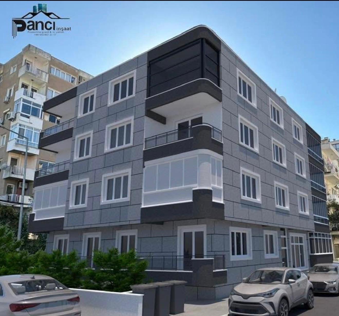 Pancı İnşaat - Müstakil Ev Püskürtme Granit Uygulaması