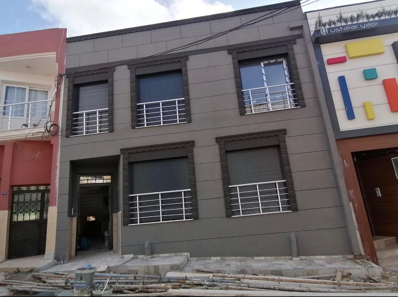 Pancı İnşaat - Villa Püskürtme Granit Uygulama